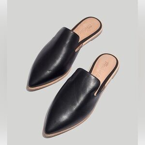 Madewell The Gemma Mule in Leather